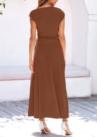 Casual Knit Short Sleeve Crop Top High Waist Skirt 2 Piece Sets