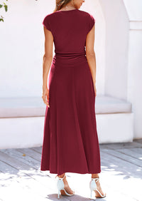 Casual Knit Short Sleeve Crop Top High Waist Skirt 2 Piece Sets