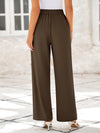 Wide Leg High Waisted Business Casual Work Pants