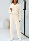 PRETTYGARDEN Lounge Sets for Women Two Piece Sweaters Pajama Set Fall Fashion Loungewear Outfits Matching Winter Clothes