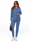 PRETTYGARDEN 2 Piece Outfits Casual Long Sleeve Tunic Tops Legging Pants Lounge Sets Sweatsuits