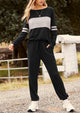 Long Sleeve Tracksuit with Long Pants Two Piece Sets