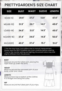 Casual Square Neck Short Sleeve Smocked A Line Floral Flowy Elegant Boho Midi Dresses