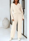 PRETTYGARDEN Lounge Sets for Women Two Piece Sweaters Pajama Set Fall Fashion Loungewear Outfits Matching Winter Clothes
