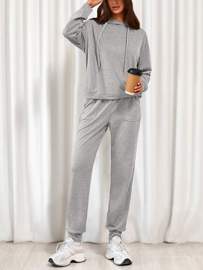 PRETTYGARDEN Women's Two Piece Outfits Sweatsuits Lounge Sets Hoodies Sweatshirt Joggers Sweatpants Fall Fashion Clothes