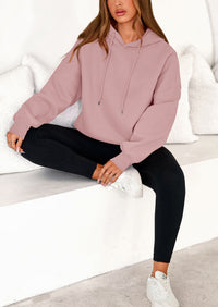PRETTYGARDEN Womens Oversized Hoodies Sweatshirt Long Sleeve Loose Fit Going Out Tops Trendy Casual Fall Fashion Outfits