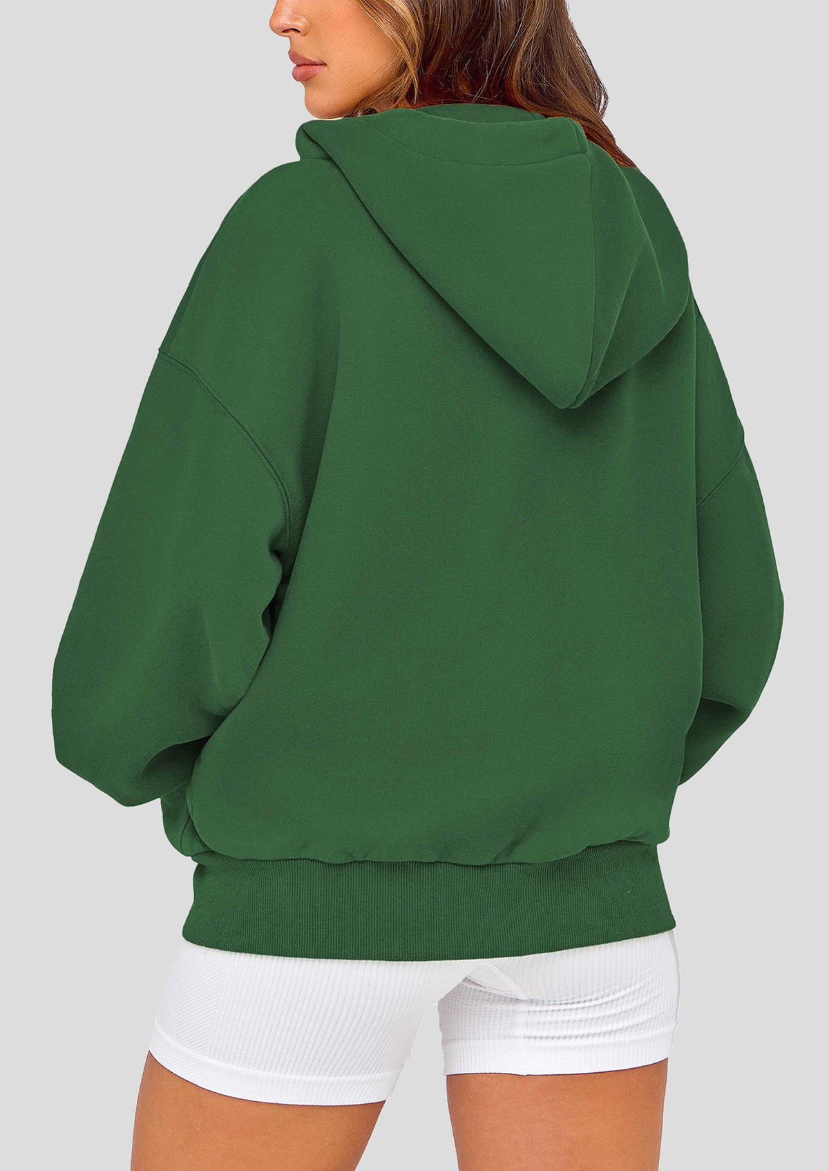 Zip Up Long Sleeve Loose Fit Y2K Casual Hoodies Cardigan