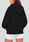 PRETTYGARDEN Women's Fall Oversized Hoodies Sweatshirt Long Sleeve Zip Up Pockets Loose Fit Y2K Winter Jackets Coat