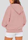 PRETTYGARDEN Women's Fall Oversized Hoodies Sweatshirt Long Sleeve Zip Up Pockets Loose Fit Y2K Winter Jackets Coat