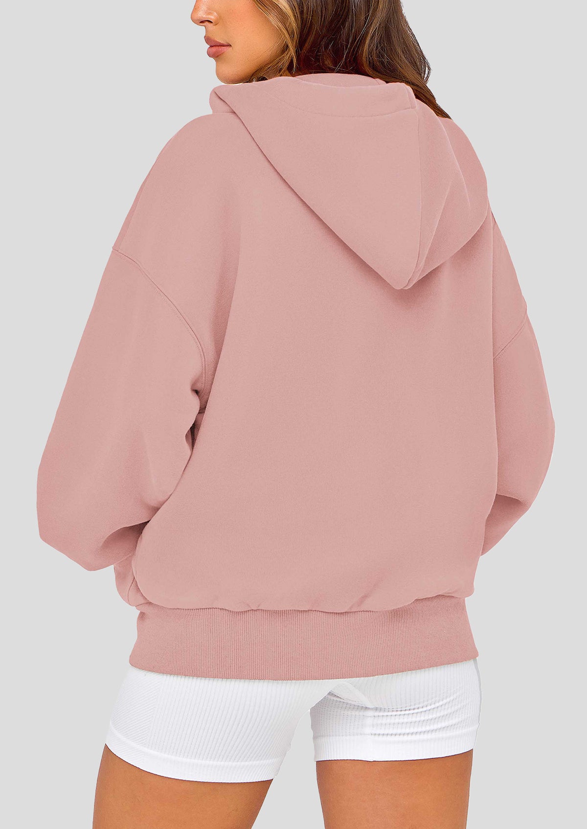 Zip Up Long Sleeve Loose Fit Y2K Casual Hoodies Cardigan
