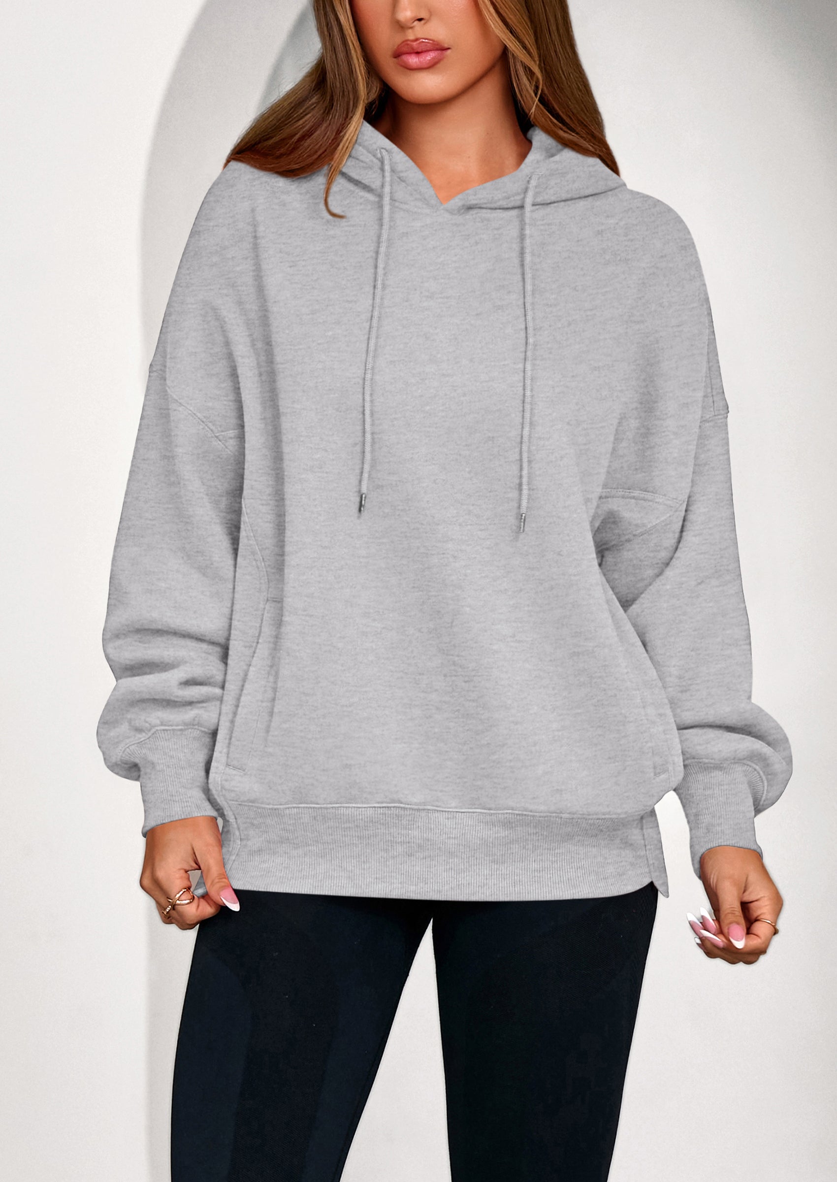 PRETTYGARDEN Womens Oversized Hoodies Sweatshirt Long Sleeve Loose Fit Going Out Tops Trendy Casual Fall Fashion Outfits