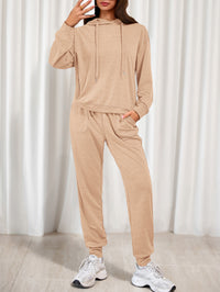 PRETTYGARDEN Women's Two Piece Outfits Sweatsuits Lounge Sets Hoodies Sweatshirt Joggers Sweatpants Fall Fashion Clothes