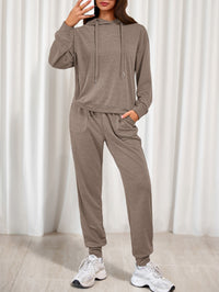 PRETTYGARDEN Women's Two Piece Outfits Sweatsuits Lounge Sets Hoodies Sweatshirt Joggers Sweatpants Fall Fashion Clothes