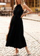 Sleeveless Halter Neck  Boho Dresses