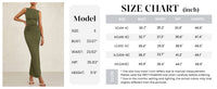 Sleeveless Ruched Bodycon Slit Long Maxi Dresses
