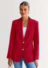 PRETTYGARDEN Blazers for Women Business Casual Long Sleeve Lapel Open Front Suit Jacket Work Blazer with Pockets