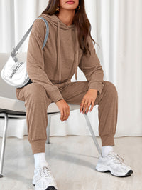 PRETTYGARDEN Women's Two Piece Outfits Sweatsuits Lounge Sets Hoodies Sweatshirt Joggers Sweatpants Fall Fashion Clothes