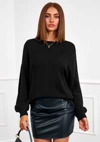 PRETTYGARDEN Women's Fall Oversized Sweaters Dressy Casual Long Sleeve Chunky Knit Winter Pullover Tops Holiday Outfits PRETTYGARDEN