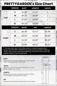 Ribbed Knit Sleeveless Crop Tank Tops Wide Leg Casual Pants Two Piece Sets