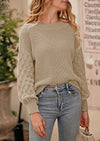 PRETTYGARDEN Women's Fall Pullover Sweater Casual Long Sleeve Loose Chunky Knit Tops Blouse Winter Fashion Clothing