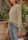 PRETTYGARDEN Women's Fall Pullover Sweater Casual Long Sleeve Loose Chunky Knit Tops Blouse Winter Fashion Clothing