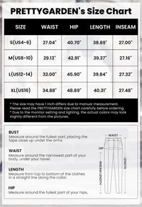Elastic High Waisted Work Office Corduroy Casual Pants with Pockets