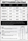 PRETTYGARDEN Women's Wide Leg Work Pants Business Casual High Waisted Loose Palazzo Trouser Summer Clothes