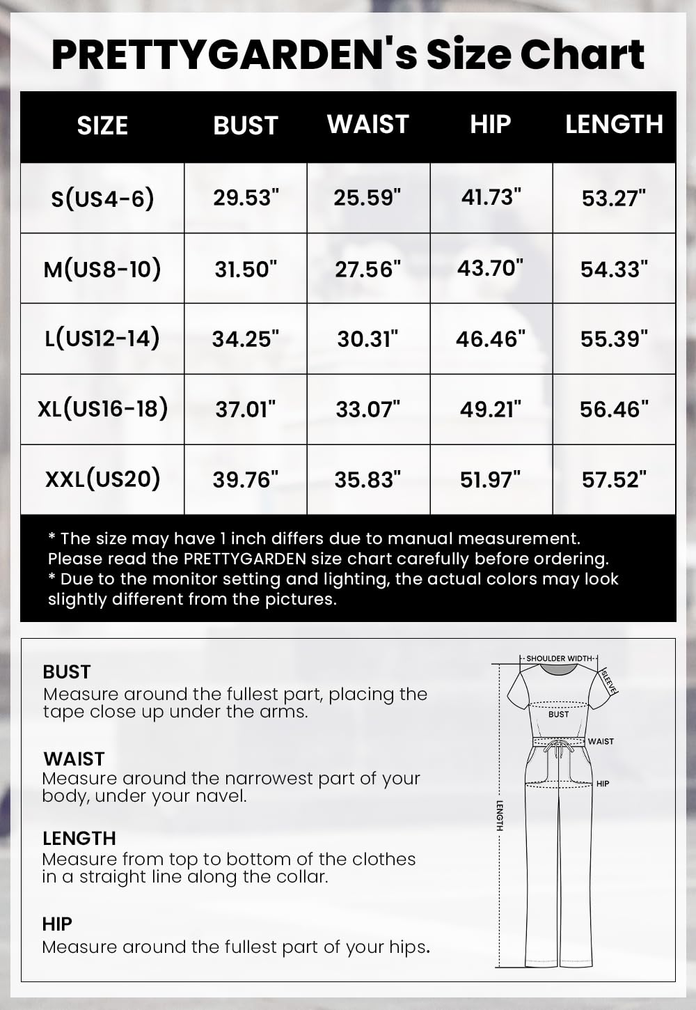 PRETTYGARDEN Casual Short Sleeve Square Neck Wide Leg Jumpsuit Rompers