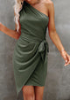 One Shoulder Sexy Bodycon Party Dress