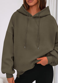 PRETTYGARDEN Womens Oversized Hoodies Sweatshirt Long Sleeve Loose Fit Going Out Tops Trendy Casual Fall Fashion Outfits