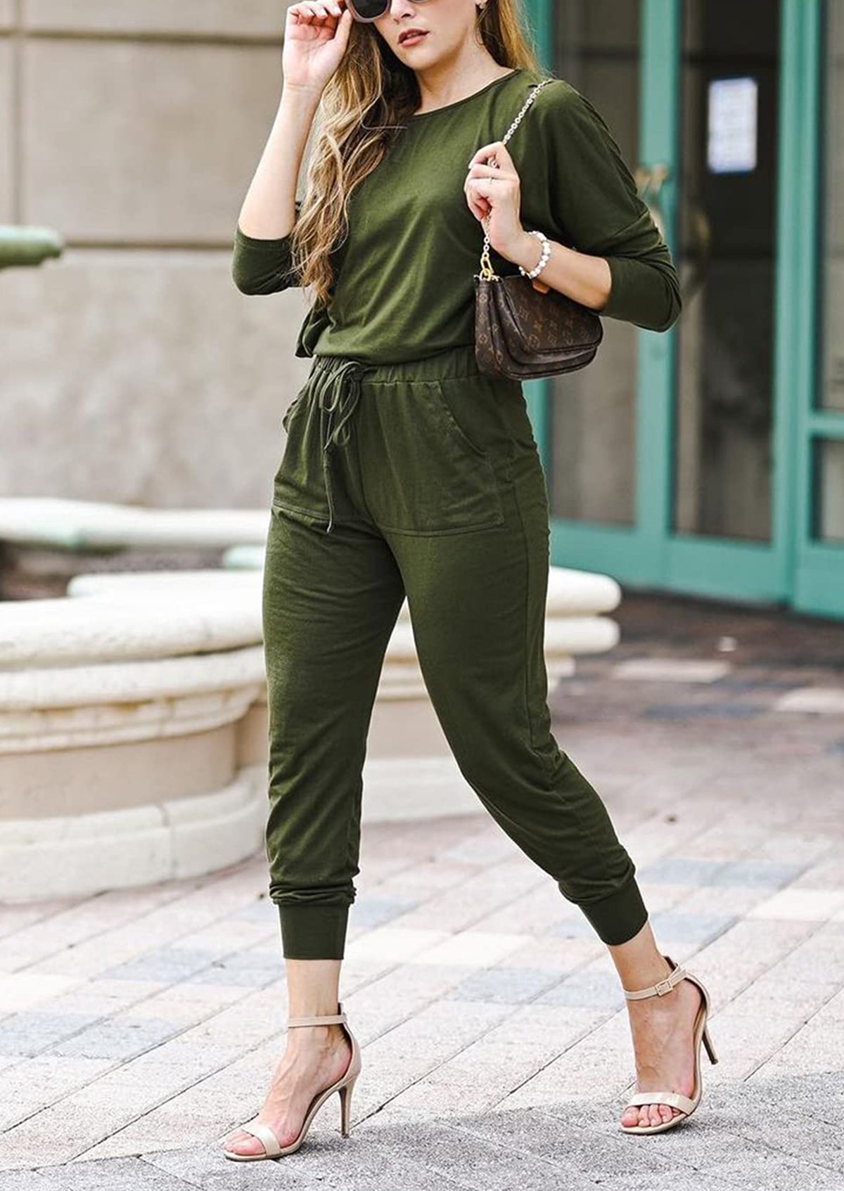 Black Two Pieces Oversized Fall Tracksuit