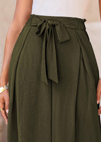 Wide Leg High Waisted Loose Pants