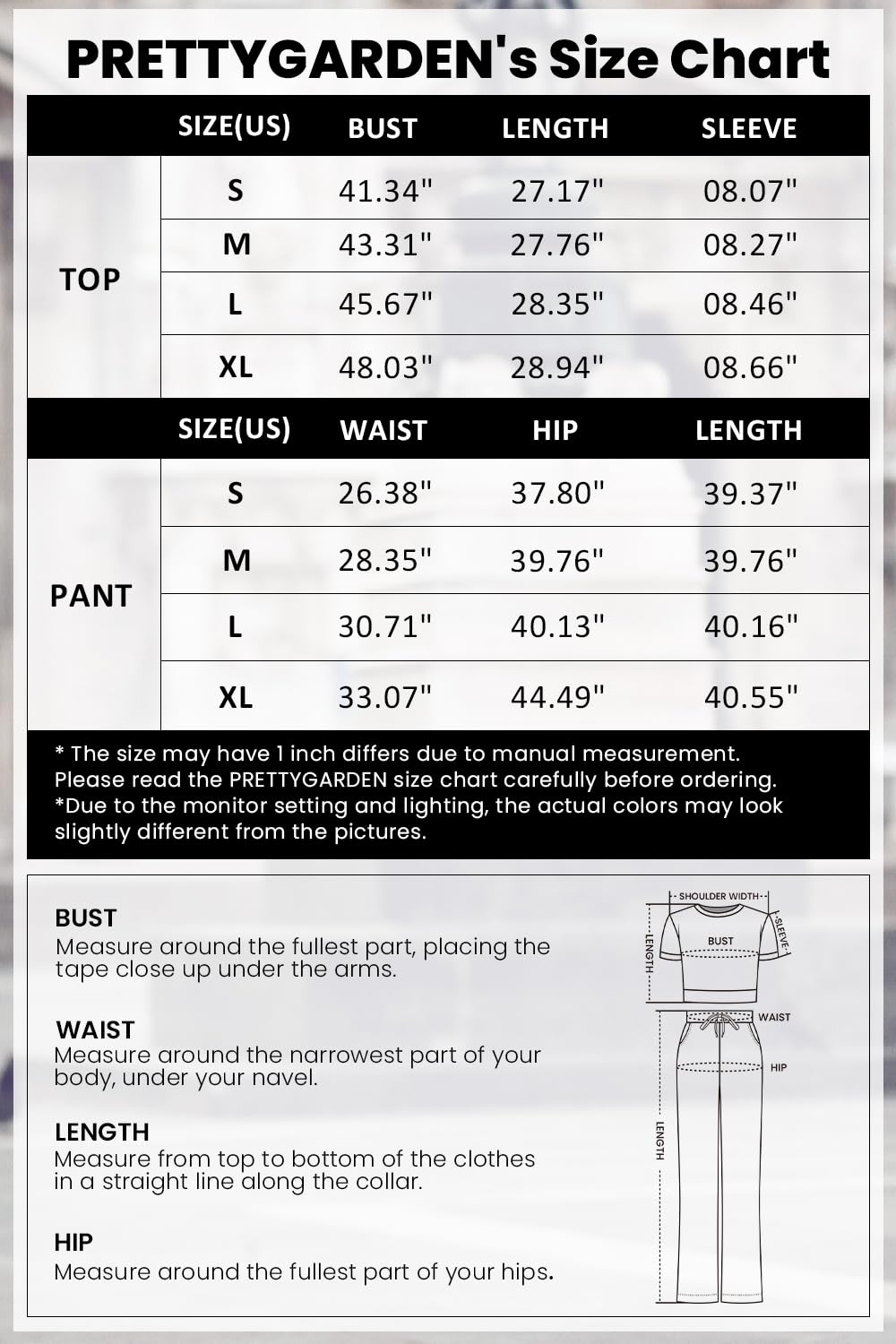PRETTYGARDEN Two Piece Sets Casual Sweater Knit Lounge Travel Matching Outfits Clothing