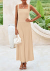 PRETTYGARDEN Skirt Sets Women 2 Piece Outfits Summer Casual Knit Tank Tops Flowy Midi Skirts Matching Vacation Clothes