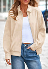 PRETTYGARDEN Women's Faux Suede Motorcycle Jacket Trendy Fall Fashion Oversized Zip Up Coats Winter Clothes Outerwear