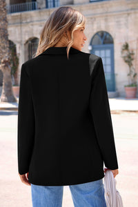 Business Casual Long Sleeve Notch Lapel Trendy Blazers