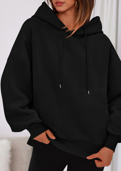 PRETTYGARDEN Womens Oversized Hoodies Sweatshirt Long Sleeve Loose Fit Going Out Tops Trendy Casual Fall Fashion Outfits