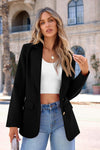 Business Casual Long Sleeve Notch Lapel Trendy Blazers