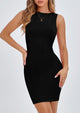 Sleeveless Bodycon Casual Mini Dress