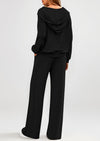 PRETTYGARDEN Women's 2 Piece Fall Lounge Sets Zip Up Hoodie Wide Leg Pants Tracksuit Matching Travel Outfits Clothes