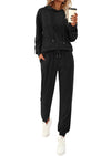 PRETTYGARDEN Women's Two Piece Outfits Sweatsuits Lounge Sets Hoodies Sweatshirt Joggers Sweatpants Fall Fashion Clothes