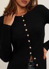 PRETTYGARDEN Womens Fall Cardigan Sweaters Lightweight Long Sleeve Button up Ribbed Knit Tops Winter Fashion Clothes