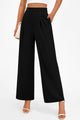 Wide Leg High Waisted Business Casual Work Pants