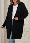 PRETTYGARDEN Fall Long Sleeve Cardigan Sweaters for Women Trendy Winter Open Front Loose Knitted Cardigans with Pockets