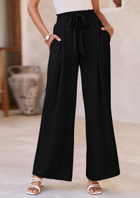 Wide Leg High Waisted Loose Pants
