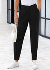 PRETTYGARDEN Womens Dress Pants Business Casual Trendy High Waisted Ankle Length Dressy Trousers Slacks Work Clothes