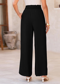 Wide Leg High Waisted Loose Pants