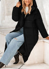 PRETTYGARDEN Women's Winter Long Puffer Coats Hooded Zip Up Casual Thickened Down Jackets Trendy Warm Clothes Outerwear