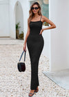 PRETTYGARDEN Women's Formal Prom Dress Spaghetti Strap Lace Floral Wedding Guest Evening Bodycon Dresses