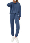 PRETTYGARDEN Women's Two Piece Outfits Sweatsuits Lounge Sets Hoodies Sweatshirt Joggers Sweatpants Fall Fashion Clothes